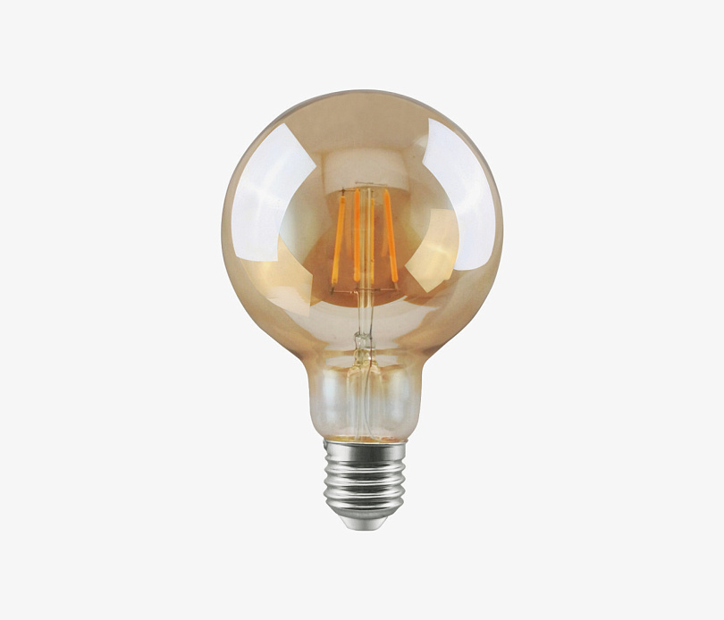 Изображение галлереи товара - Светодиодная лампа Filament GOLD G95 E27 8Вт / 1