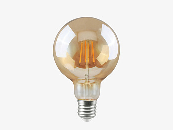 Светодиодная лампа Filament GOLD G95 E27 8Вт | LEDS POWER