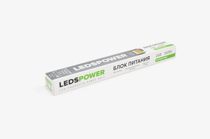 Изображение галлереи товара - Блок питания LEDS POWER  24Вт 150Вт PRO / 1