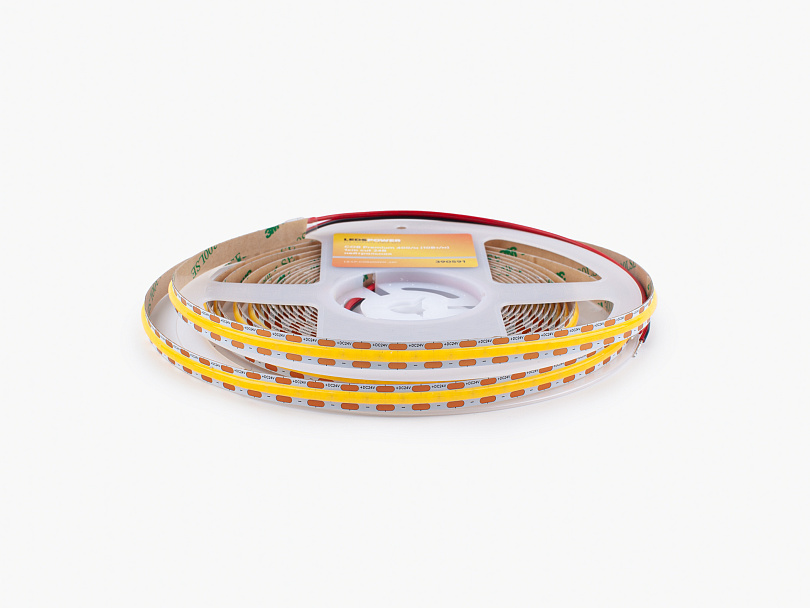 Изображение галлереи товара - Светодиодная лента LEDS POWER COB Premium 400/м (10Вт/м) 1cm cut 24В нейтральная / 1