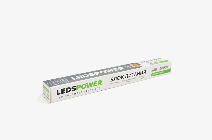 Изображение галлереи товара - Блок питания LEDS POWER  24Вт 200Вт PRO / 1