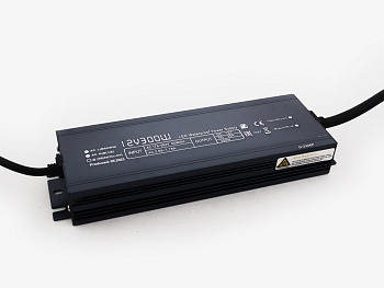 Блок питания 300Вт 12В IP67 алюминий SLIM | LEDS POWER