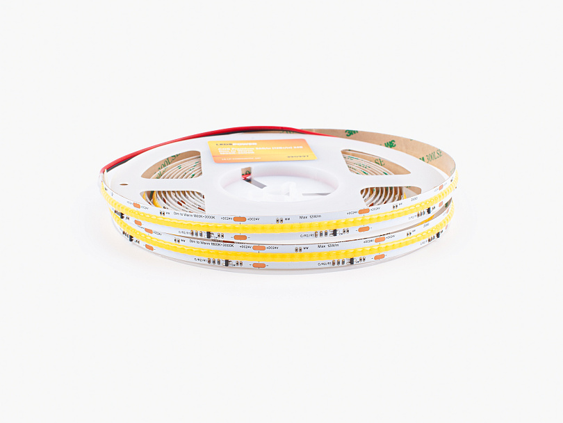 Изображение галлереи товара - Светодиодная лента LEDS POWER COB Premium 560/м (12Вт/м) 24В Dim to Warm (1800K-3000K) / 1