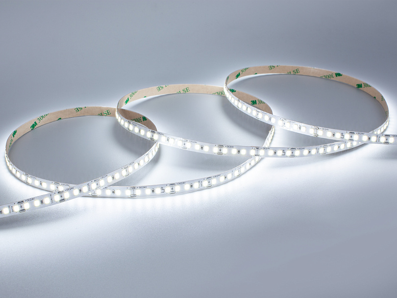 Изображение галлереи товара - Светодиодная лента LEDS POWER 2835 160/м (10Вт/м) 24В 160Лм/Вт рез 2,5см холодная, серия ПРО140 / 3