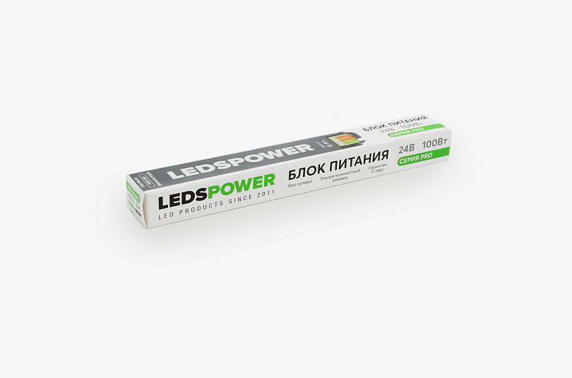 Изображение галлереи товара - Блок питания LEDS POWER 100Вт 24В PRO / 1