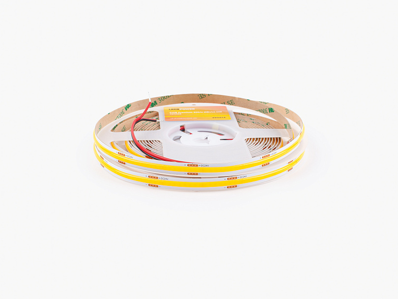 Изображение галлереи товара - Светодиодная лента LEDS POWER COB Premium 320/м (5Вт/м) 24В теплая / 1