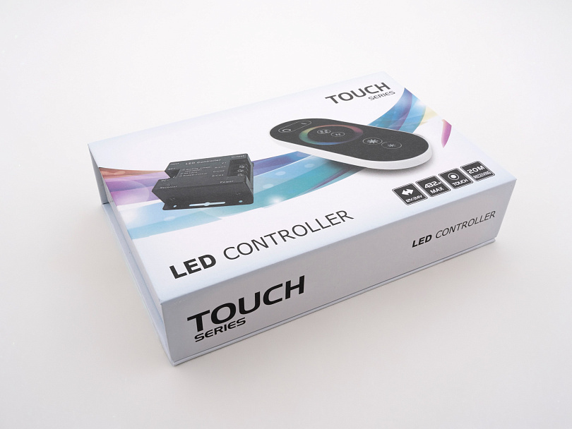 Изображение галлереи товара - Контроллер RGB T3 RF 30A сенсорный ПДУ / 7