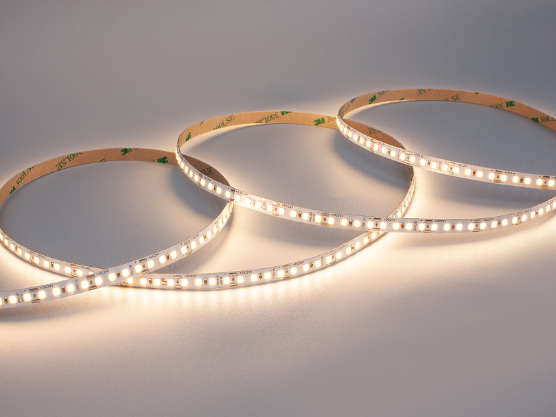 Изображение галлереи товара - Светодиодная лента LEDS POWER 2835 160/м (10Вт/м) 24В 160Лм/Вт рез 2,5см теплая, серия ПРО140 / 3