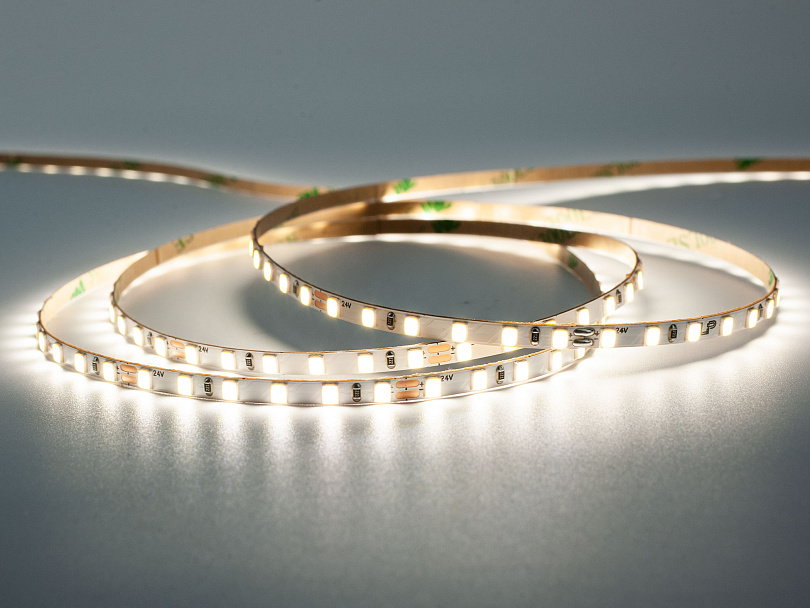 Изображение галлереи товара - Светодиодная лента узкая LEDS POWER 2835 120/м (8Вт/м) 24В нейтральная 4мм / 3