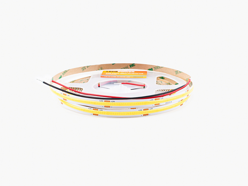 Изображение галлереи товара - Светодиодная лента LEDS POWER COB Classic 480/м (10,5Вт/м) 24В холодная / 1