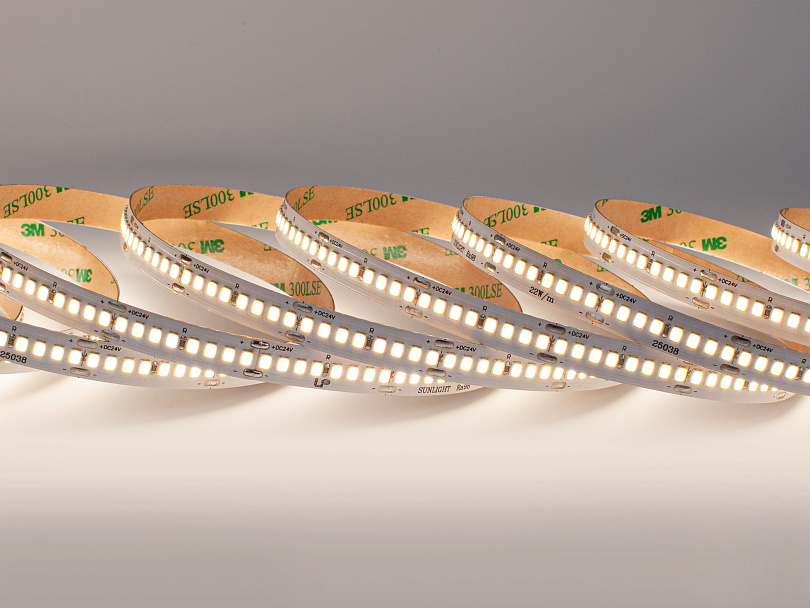 Изображение галлереи товара - Светодиодная лента LEDS POWER 2835 240/м (22Вт/м) 24В нейтральная, серия SUNLIGHT / 3