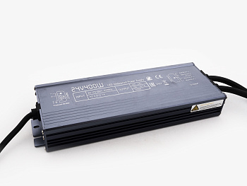 Блок питания 400Вт 24В IP67 алюминий SLIM | LEDS POWER