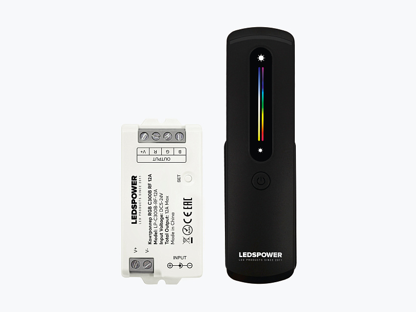 Изображение галлереи товара - Контроллер RGB C300B RF 12A  / 1