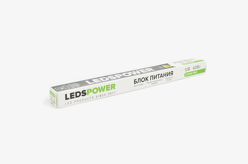 Изображение галлереи товара - Блок питания LEDS POWER  24Вт 60Вт PRO / 1