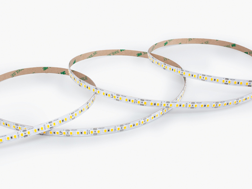 Изображение галлереи товара - Светодиодная лента LEDS POWER 2835 160/м (10Вт/м) 24В 160Лм/Вт рез 2,5см теплая, серия ПРО140 / 2