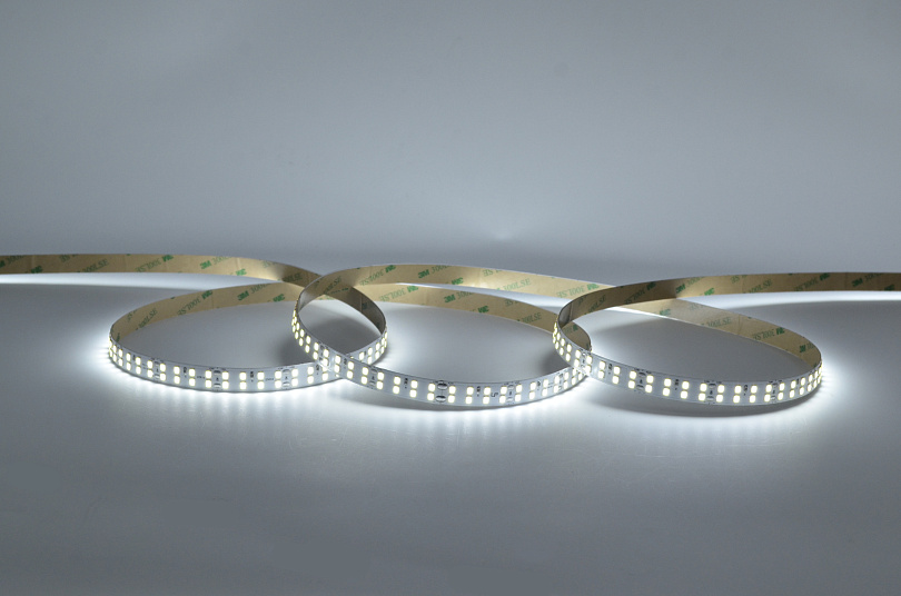 Изображение галлереи товара - Светодиодная лента LEDS POWER двухрядная 12мм 2835 240/м (22Вт/м) 24В холодная, серия ПРО140 / 3