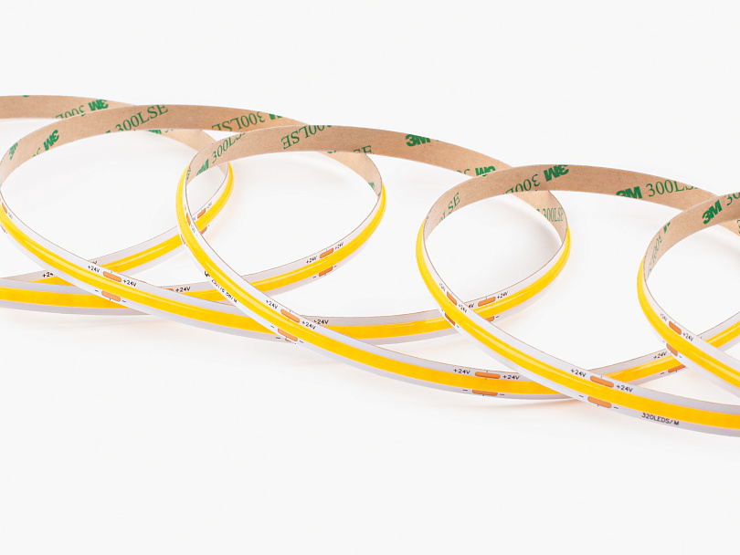 Изображение галлереи товара - Светодиодная лента LEDS POWER COB Classic 320/м (8Вт/м) 24В теплая / 2