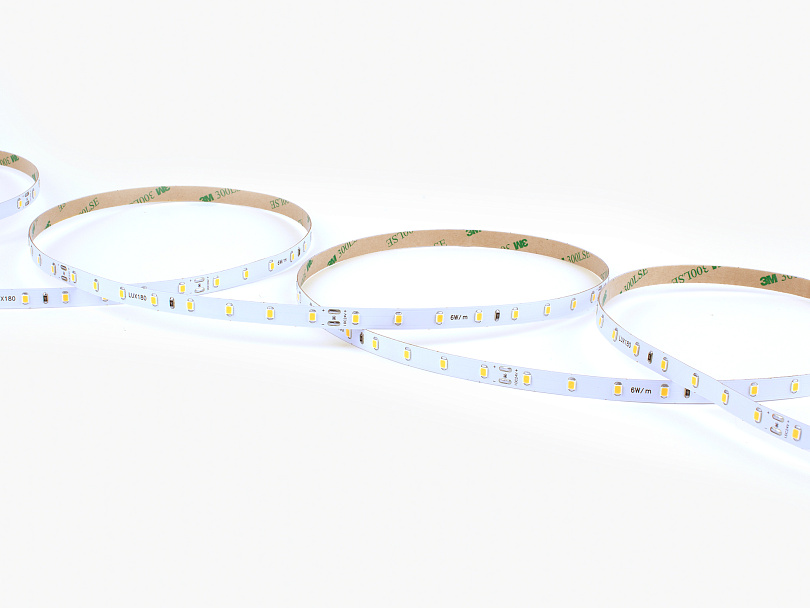 Изображение галлереи товара - Светодиодная лента LEDS POWER 2835 64/м (6Вт/м) 24В теплая LUX180 / 2