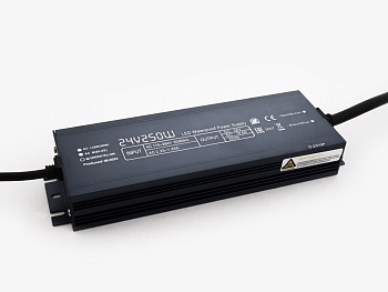 Блок питания 250Вт 24В IP67 алюминий SLIM | LEDS POWER