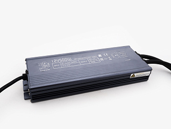 Блок питания 500Вт 12В IP67 алюминий SLIM | LEDS POWER